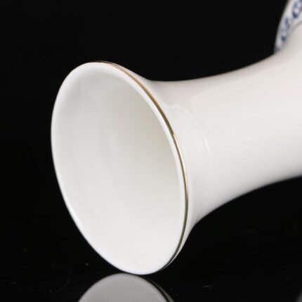 家具家用擺件陶瓷花瓶青花蓮花花瓶佛具 Buddha 器皿 禮佛供佛鮮花